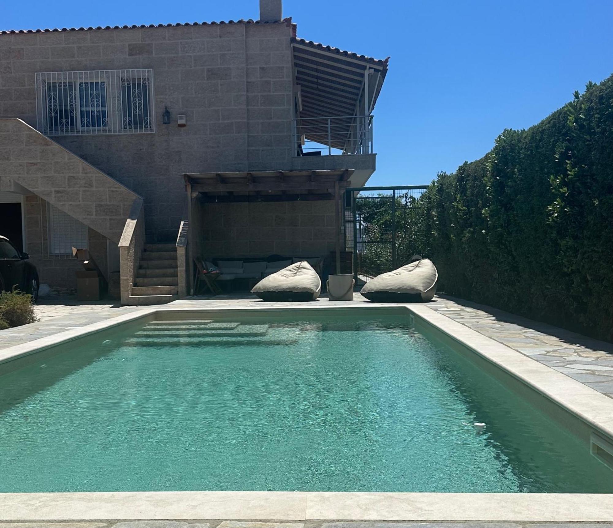 Villa Agia Marina 5M Walk To The Beach With Private Pool Exterior photo