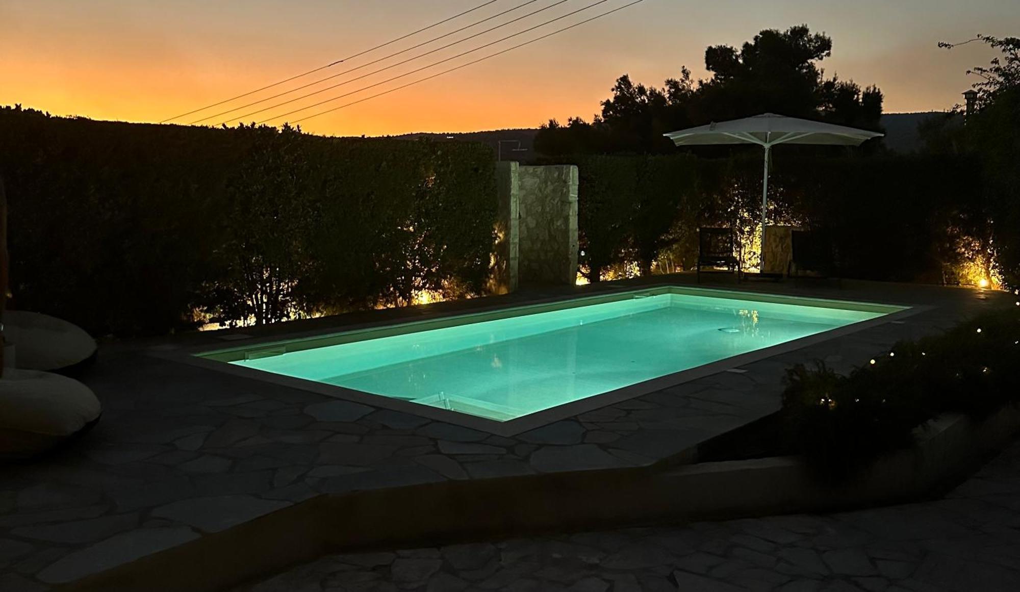 Villa Agia Marina 5M Walk To The Beach With Private Pool Exterior photo
