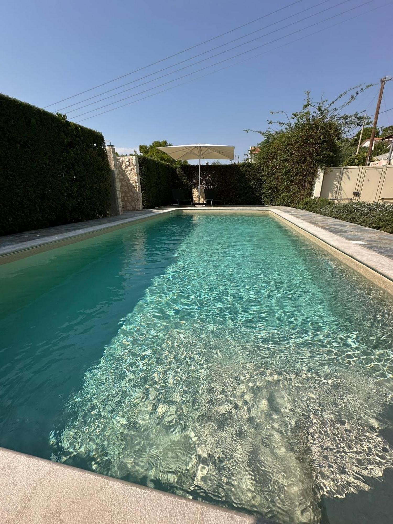 Villa Agia Marina 5M Walk To The Beach With Private Pool Exterior photo